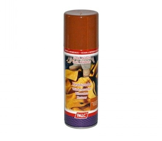 Spray restaurador castanho médio para Camurça e Nubuck 200 ML Palc