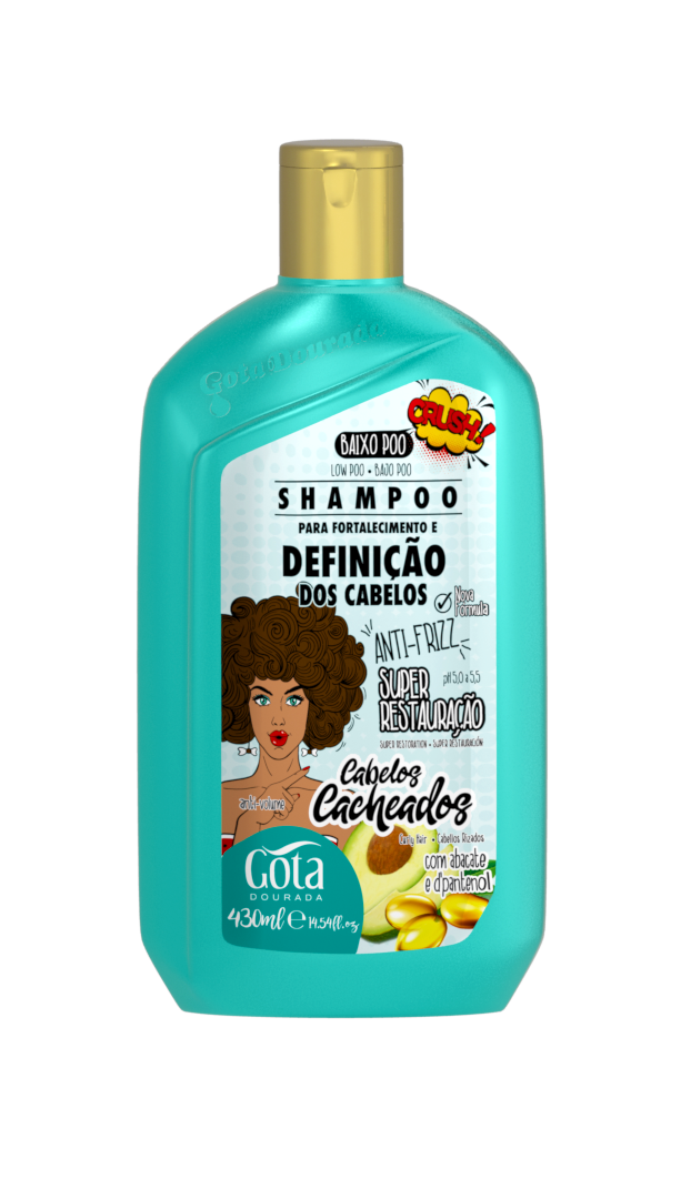 Sh. Fortal. Cachos Super Restauraçao 430 ML Gota Dourada