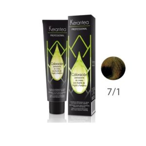 Kerantea Coloração 7.1 Cinza Louro 100ML