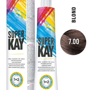 Super Kay 7.00 Louro 180ML Coloração Cabelo