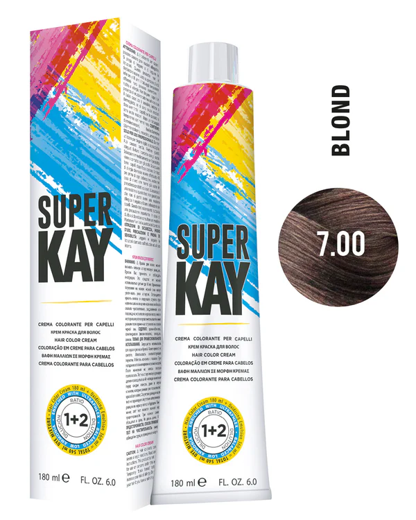 Super Kay 7.00 Louro 180ML Coloração Cabelo