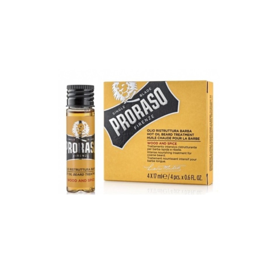 Oleo Tratamento Bigode e Barba Proraso