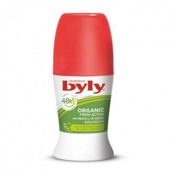 Desodorizante Roll-On Organic Fresh 48H 50ML Byly