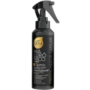 Spray Preenchedor Capilar Hialurónico 120ML Gota Dourada