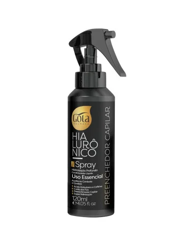 Spray Preenchedor Capilar Hialurónico 120ML Gota Dourada
