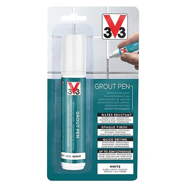 Caneta Branqueador Juntas Branco 15 ml V33