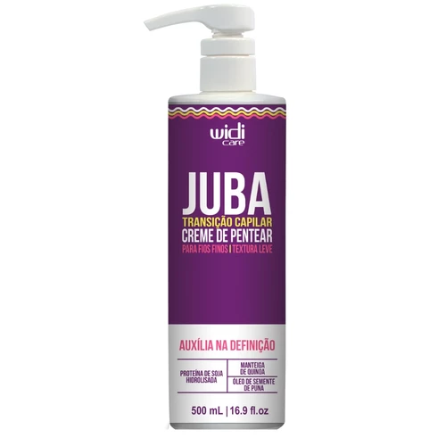Transição Capilar Creme de Pentear Finos 500 ML Widi Care Juba