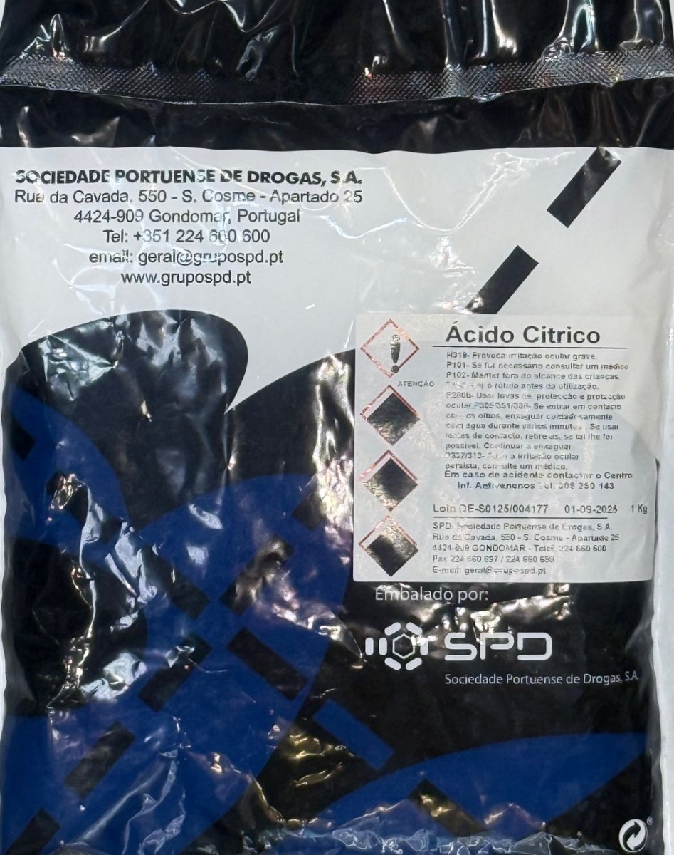 Ácido Citrico 1 KG