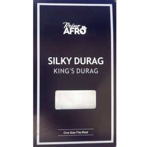 Silky Durag Branco King’s Durag