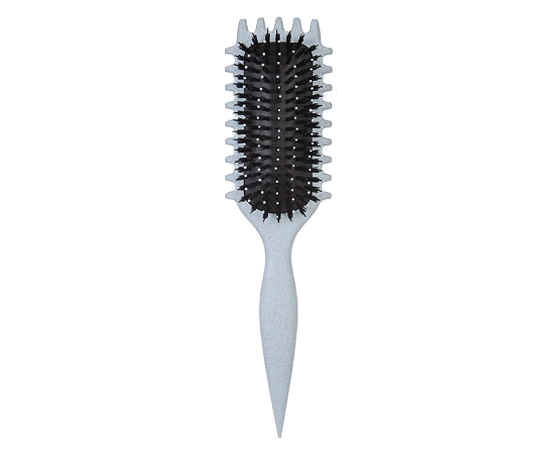 Escova Azul Curly Hair Brush Styling