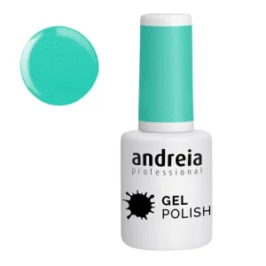 Verniz Gel Andreia 215 Verde com Ligeiro Brilho Gel Polish