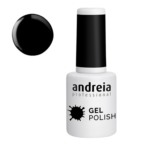Verniz Gel Andreia 240 Preto Gel Polish