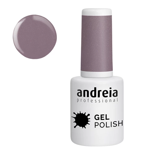 Verniz Gel Andreia 258 Light Purple Metallic Gel Polish