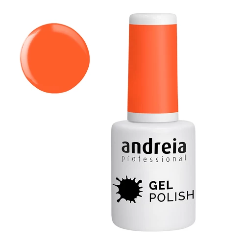 Verniz Gel Andreia 263 Neon Orange Gel Polish