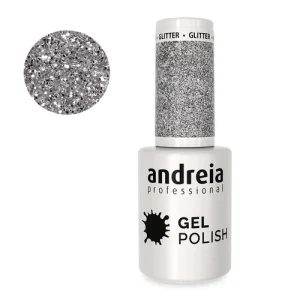 Verniz gel andreia 277 Silver Glitter Gel Polish