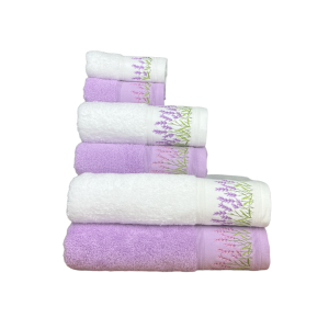 Conjunto de Banho Alfazema Lilás