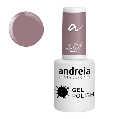 Verniz Gel Andreia BA2 Rosa Acinzentado