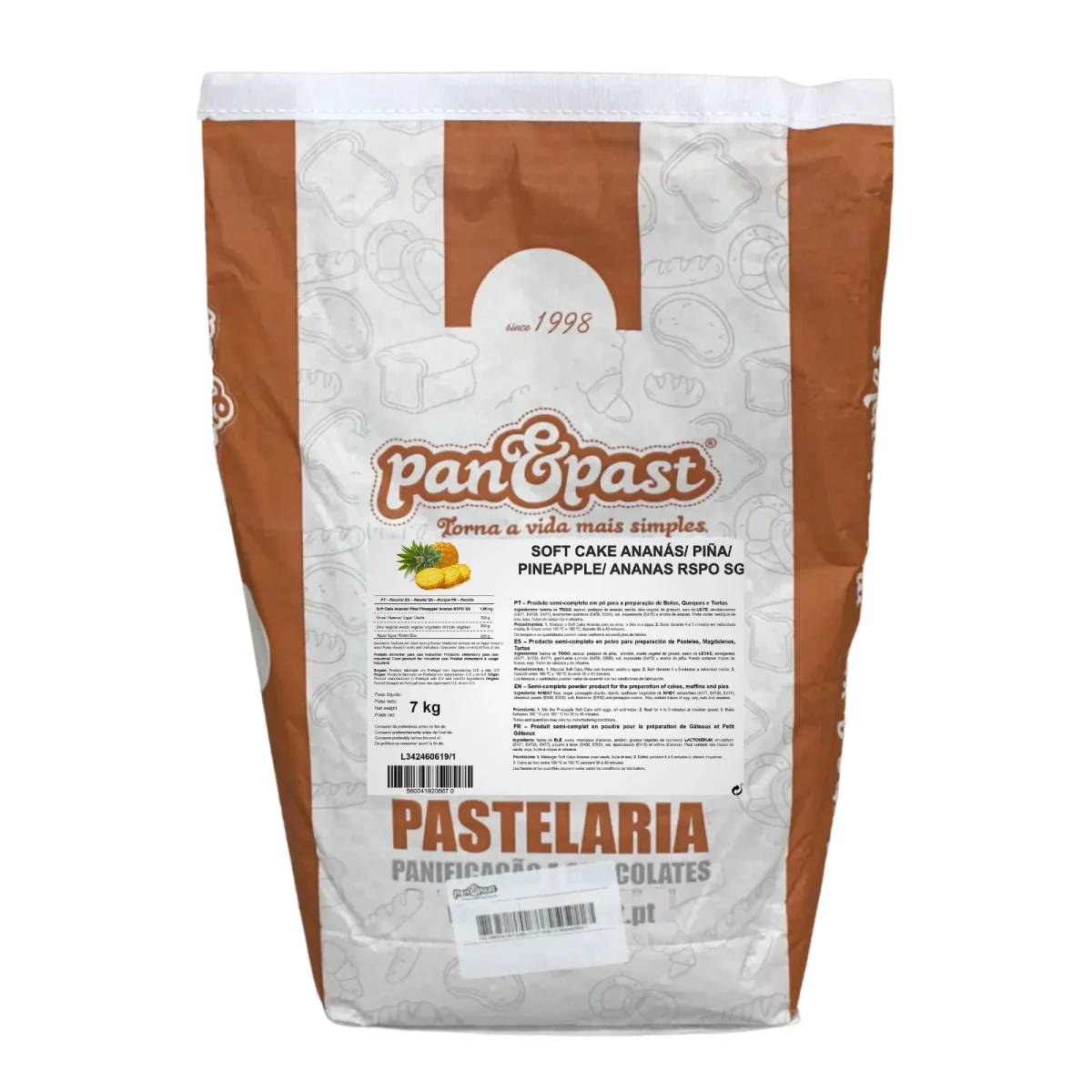 Soft Cake Ananás RSPO SG Sc. 7Kg