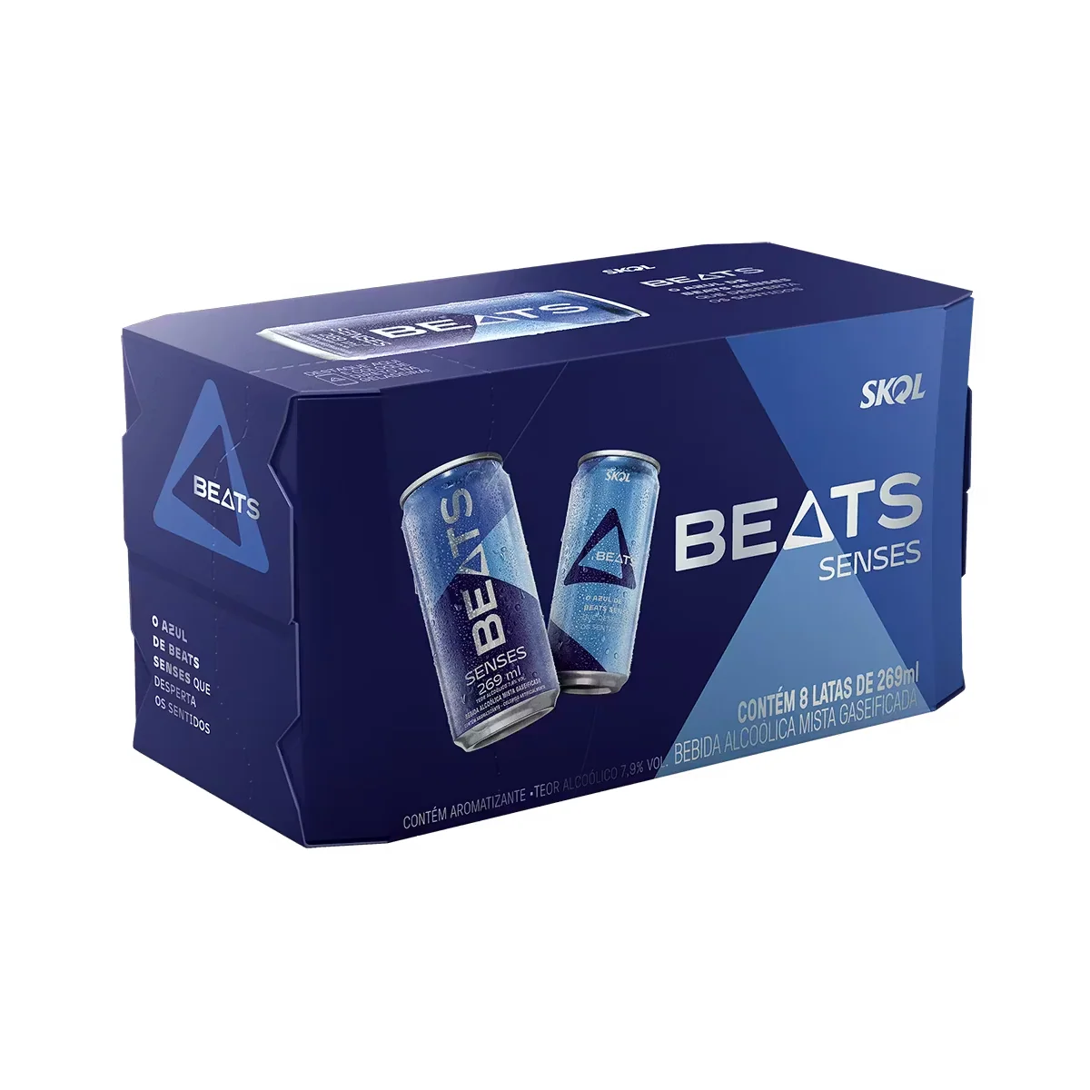 Skol Beats Senses 269ml – Pack de 8 unidades